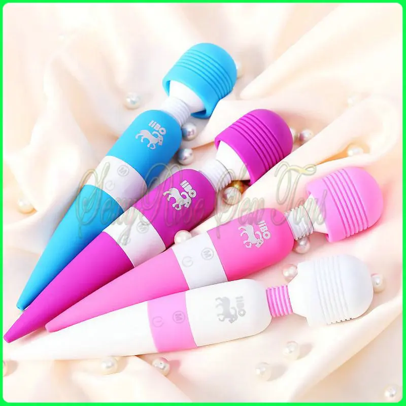 LIBO 8 Speed Av Massager, Powerful Quiet Vibration Av Massager