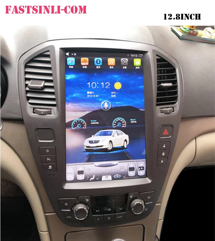 Excellent 64G Android8.1 Tesla style system car gps multimedia video radio player for opel insignia car navigaton stereo 2