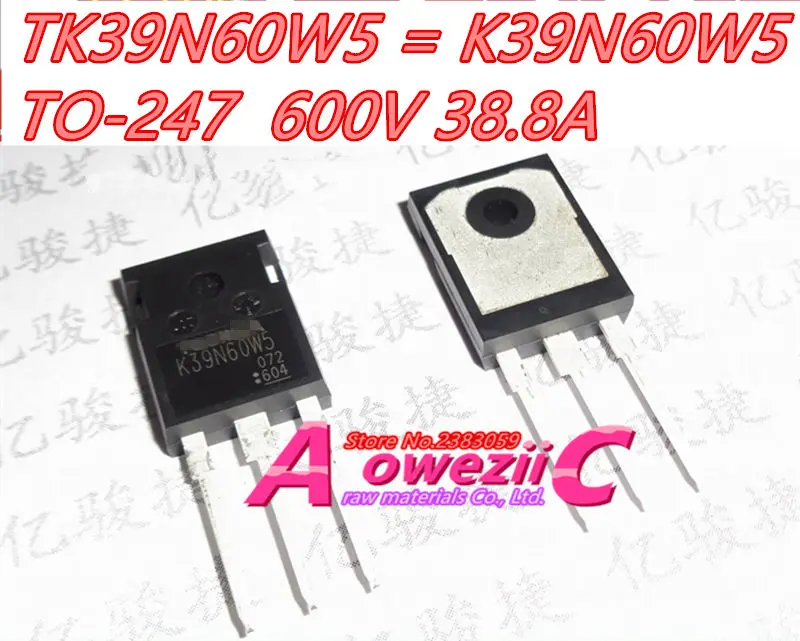 TK39N60W5