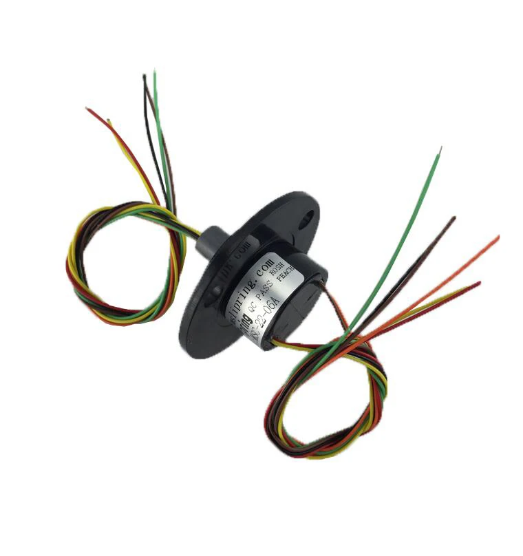 Us 10 91 9 Off Free Shipping Hat Shaped Slip Ring For Pan Tilt High Speed Ball Stage Lights 6 Wires 2a Diameter 22mm Spare Part Spare Part Ring