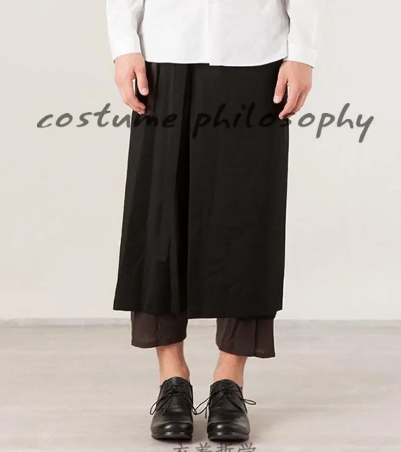 

27-46 New 2024 Men's Clothing Fashion GD Dj Hair Stylist Culotte Casual Harem Pants Plus Size Singer Costumes