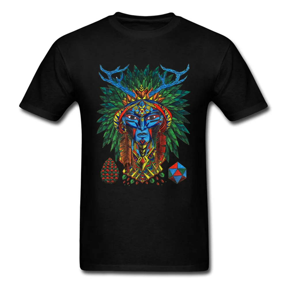 Chaman Funny Tops Shirt Short Sleeve for Men Cotton Lovers Day Round Neck T-Shirt Crazy Tshirts On Sale Free Shipping Chaman black