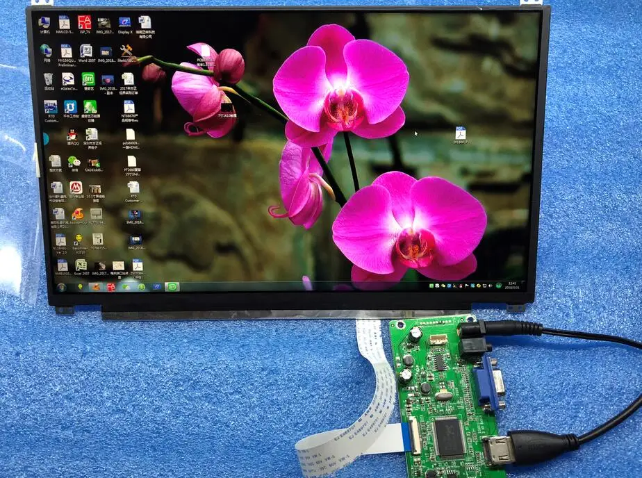 DIY 13,3 дюймов ips 1920*1080 FHD ЖК-экран с HDMI приводной платой, набор для автомобиля Raspberry Pi 3 Banana 1080P светодиодный модуль монитора