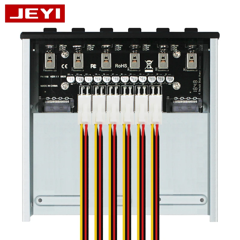 En Ligne JEYI iControl 8 more 4 système de contrôle du disque dur contrôle intelligent système de gestion du disque dur HDD SSD commutateur d alimentation four