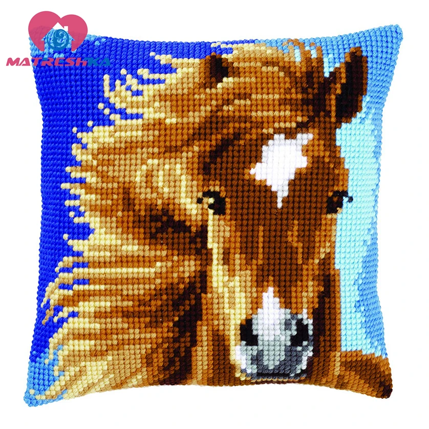 Vervaco наборы для вышивания подушки. вышивка крестиком лошади. вышивание крестиком лошадь. вышивка лошади. вышивание крестиком лошадь.