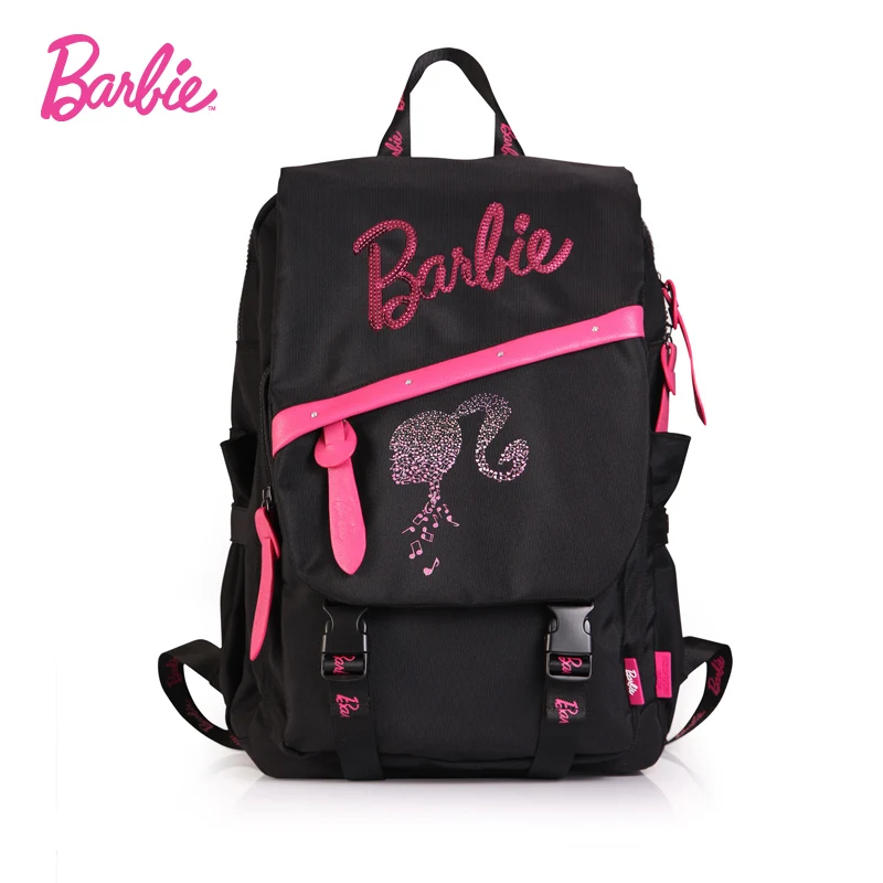 Barbie Fashion Women Backpack Big Capacity Backpacks Women bags Musical