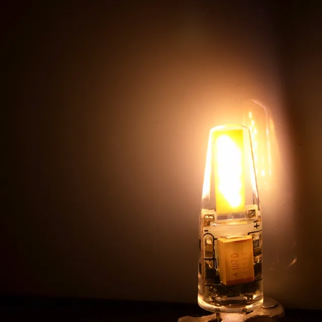 Bombilla Mini G4 LED COB regulable, 6W, CA, CC, 12V, 220V, vela de silicona, luces, reemplazo de 30W, 40W, halógena para foco para lámpara colgante Bombilla Mini G4 LED COB regulable, 6W, CA, CC, 12V, 220V, vela de silicona, luces, reemplazo de 30W, 40W, halógena para foco para lámpara colgante