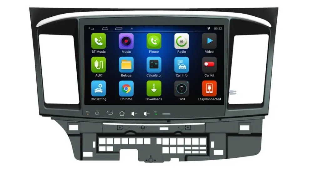 4 Core Android 6.0 10.1inch Car Dvd Gps Navi Audio for ...