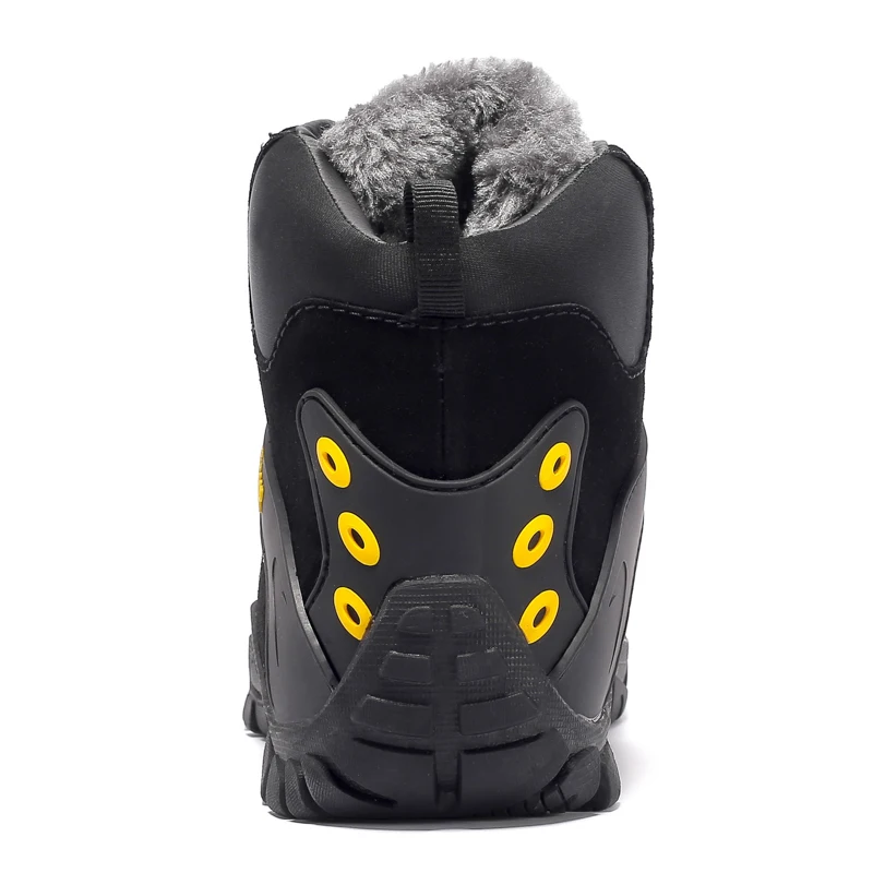 Fotwear/мужские зимние ботинки повседневные уличные ботильоны Теплая обувь в самые