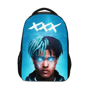 

2020 Solid School Backpack For Teenager Boys School Bags Fashion Xxxtentacion SchoolBag Children Student Laptop Bag Nylon Prints