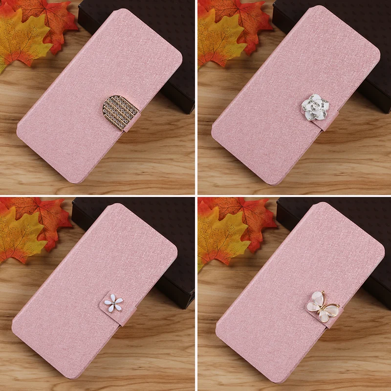 For Fly Selfie 1 FS520 Case Arrival Luxury Ultra-thin Leather Protective Cover Phone Bag for Cirrus 6 FS508 | Мобильные телефоны и