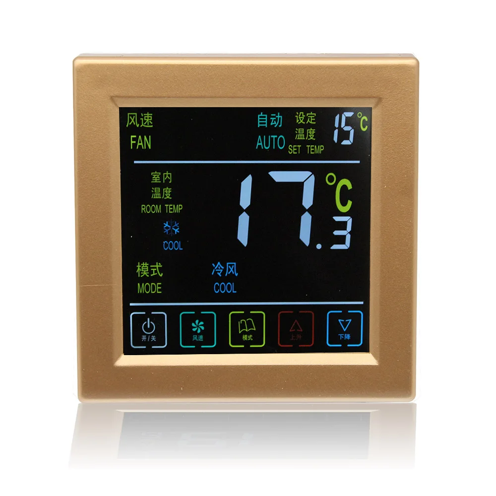 Touch Screen Air Conditioner Underfloor Heating Room radiant thermostat