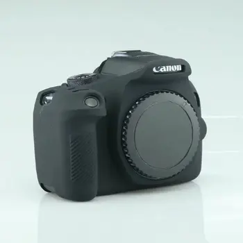 

Black color Soft Silicone Rubber Camera Protective Body Cover Case For Canon 1300D 1500D