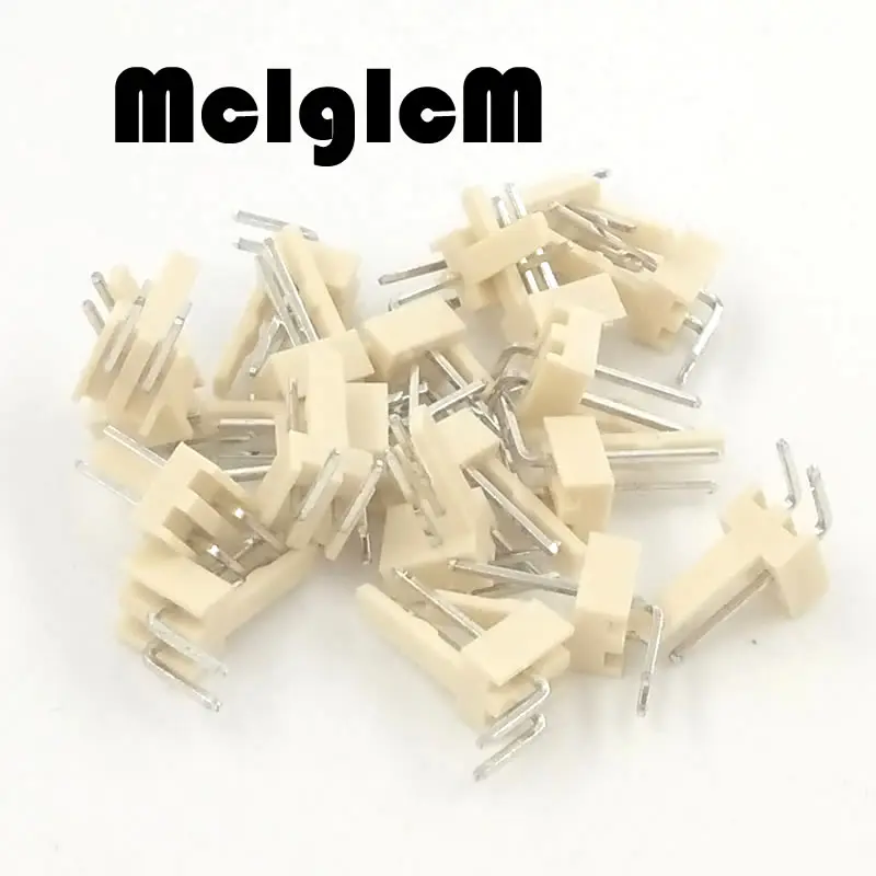 

Free shipping 2000pcs male right angle material KF2510 2pin 2 pins Connector Leads pin Header 2.54mm connector KF2510-2AW