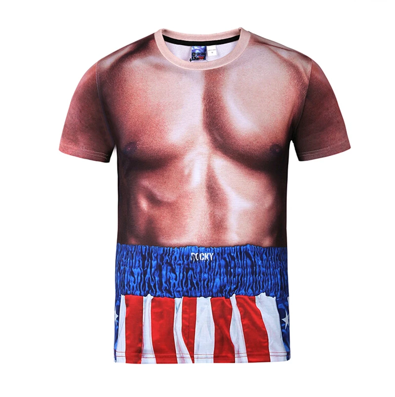 Naked man t shirt