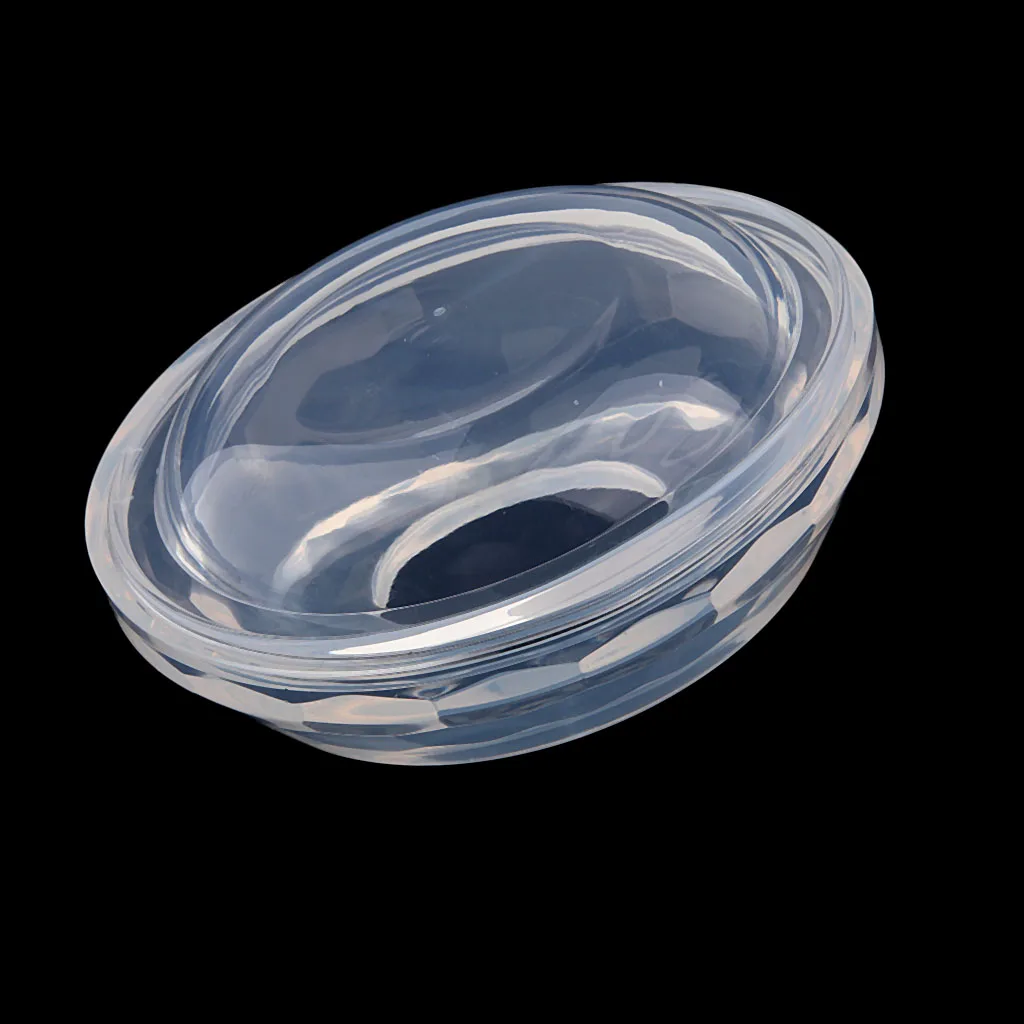 2pcs Bowl Dish Silicone Mold Mould Casting Resin for Jewelry Pendant Bang
