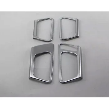 

4Pcs Interior Car Styling Inner Door Handle Bowl Cover Bezel Decor Frame Trim Sticker For Kia Optima K5 2016 2017