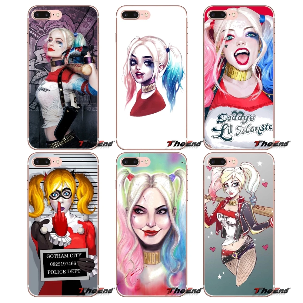 

Harley Quinn Suicide Squad For iPhone XS Max XR X 4 4S 5 5S 5C SE 6 6S 7 8 Plus Samsung Galaxy J1 J3 J5 J7 A3 A5 Ultra Thin Case