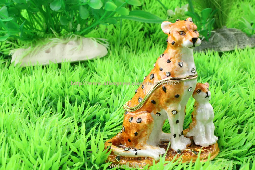 

Tiger Bejeweled Trinket Jewelry Box Tiger Animal Figurine Crystal Tiger Cub Trinket Box Bejeweled Cute Tiger Metal Jewelry Box