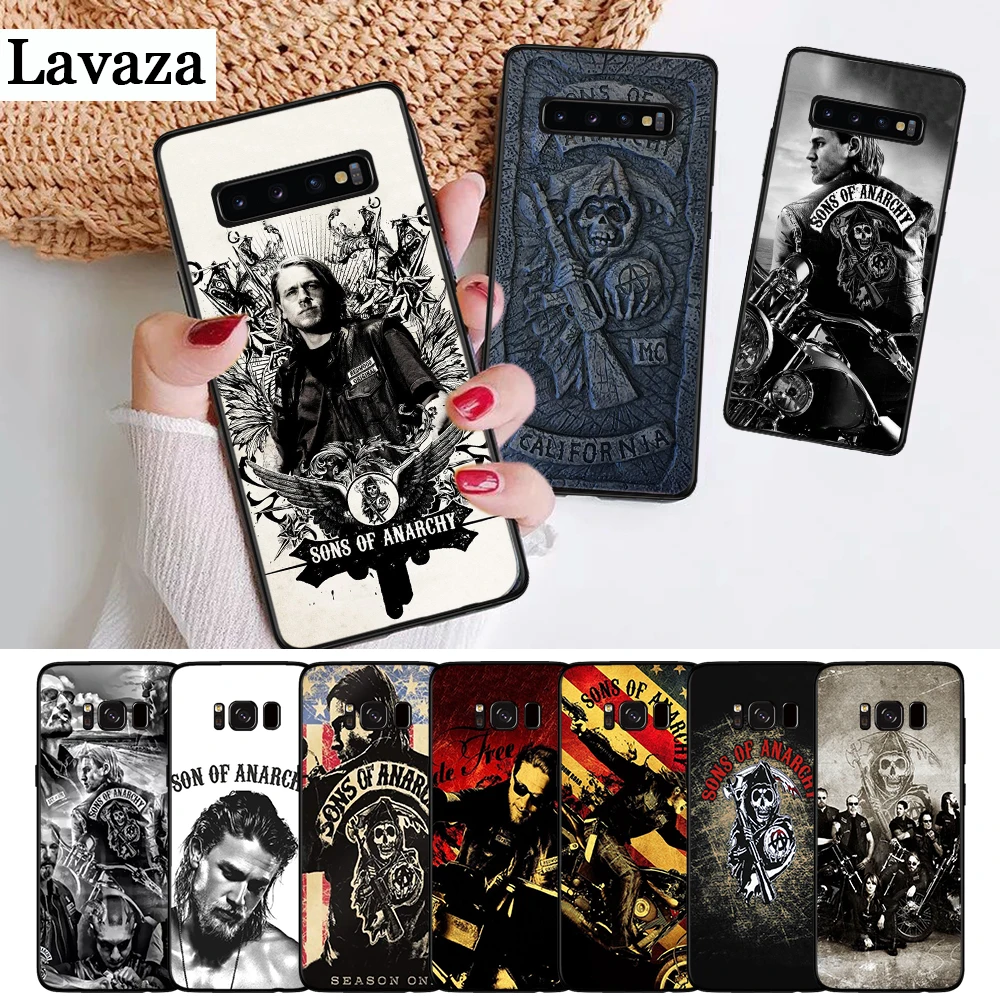 

Lavaza American TV Sons of Anarchy Silicone Case for Samsung S6 Edge S7 S8 Plus S9 S10 S10e Note 8 9 M10 M20 M30