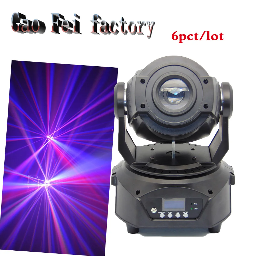 

6pcs/lot Best Selling Gobos Light 90W Spot Moving Head Light with Rotation Gobo Function for DJ Disco Stage Events