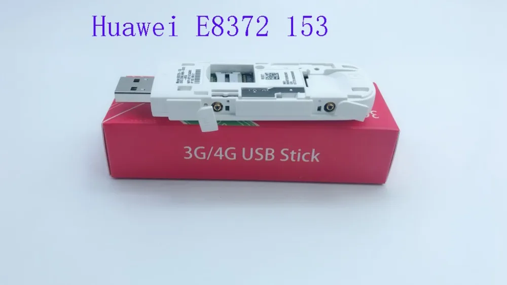 Huawei разблокирована E8372 E8372h-153 150 Мбит/с 4 аппарат не привязан к оператору сотовой связи Wi-Fi модем с 2 шт. 4G TS9 антенна