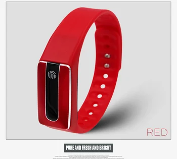 

Wristband Bracelet Smart Heart Rate Fitness Touchpad OLED Screen relojes para mujer women watch luxury reloj mujer casual dress