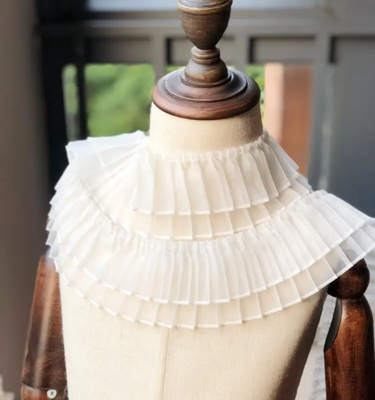 

1 Meter Double Layer Organza Lace Mesh Ivory Lace Fabric Venise Lace Trim Embroidery DIY Accessories Embellishment Sewing Crafts