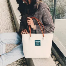 Высокое качество модные женские Простые повседневные студенческие Мультяшные холщовые сумки хозяйственные сумки на плечо