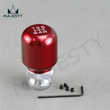 

Type R Style Chrome 5 Gear Speed Aluminum Stick Shift Shifter Knob