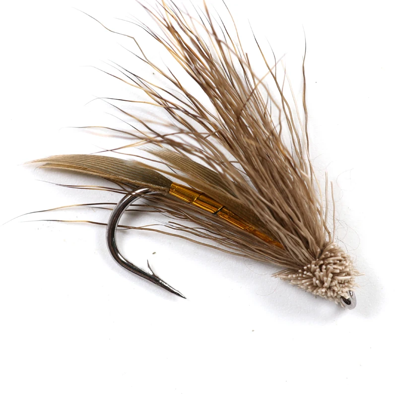 Buy 8PCS Size 6 Deer Hair Muddler Minnow Fly Trout