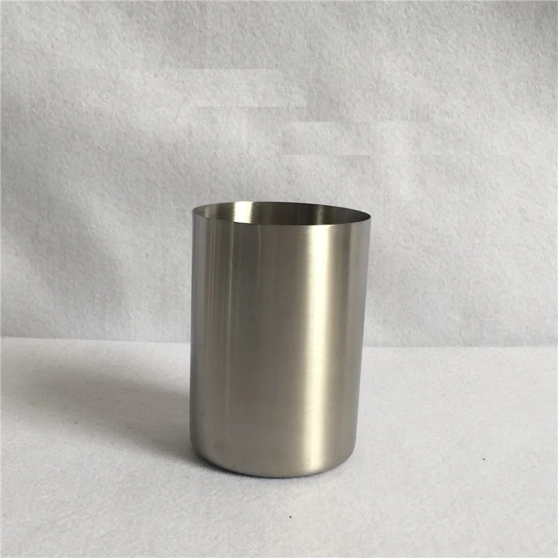 300ml Stainless Steel Beer Cups Small Straight Body Saka Cup Mouth-rinsing Classical for Home W8623 | Дом и сад