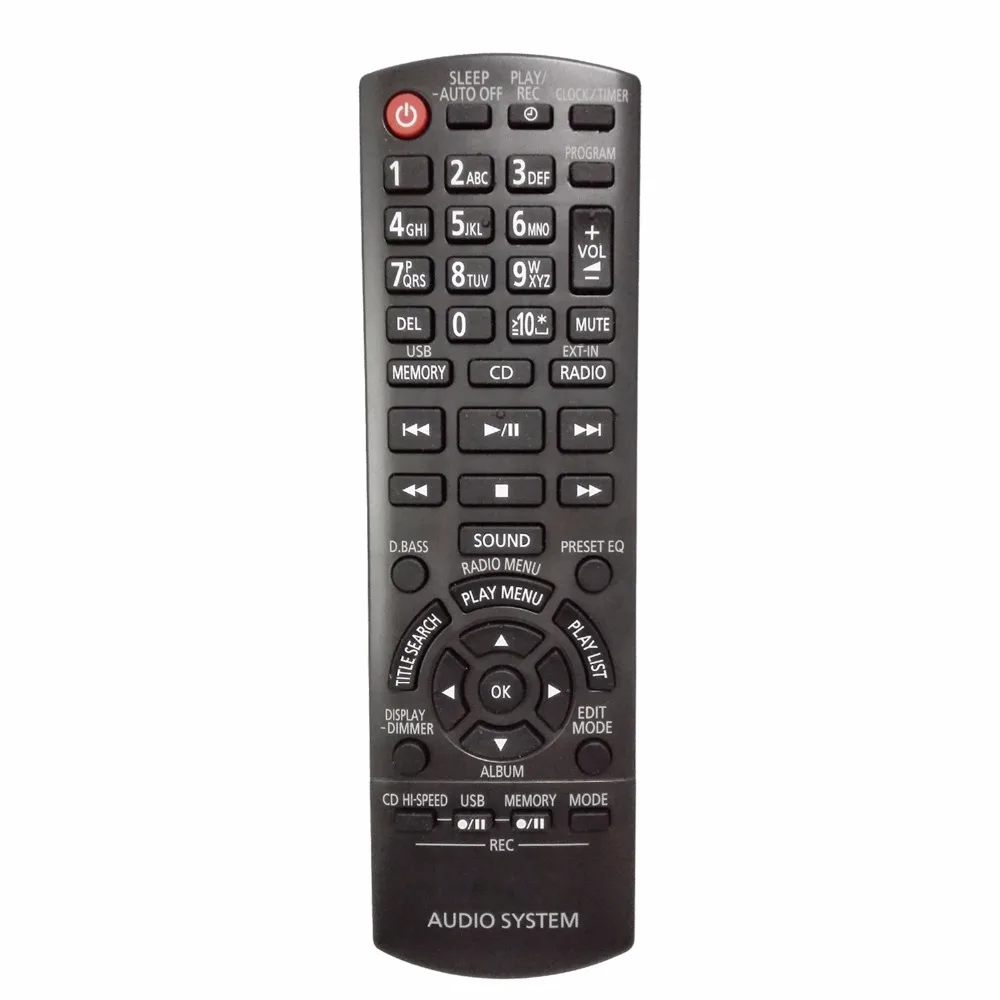 

NEW N2QAYB000637 REMOTE CONTROL fit for Panasonic Audio System SA-AKX34PH SA-AKX34PN SA-AKX34LM-K SA-AKX32LM-K SA-AKX32PH