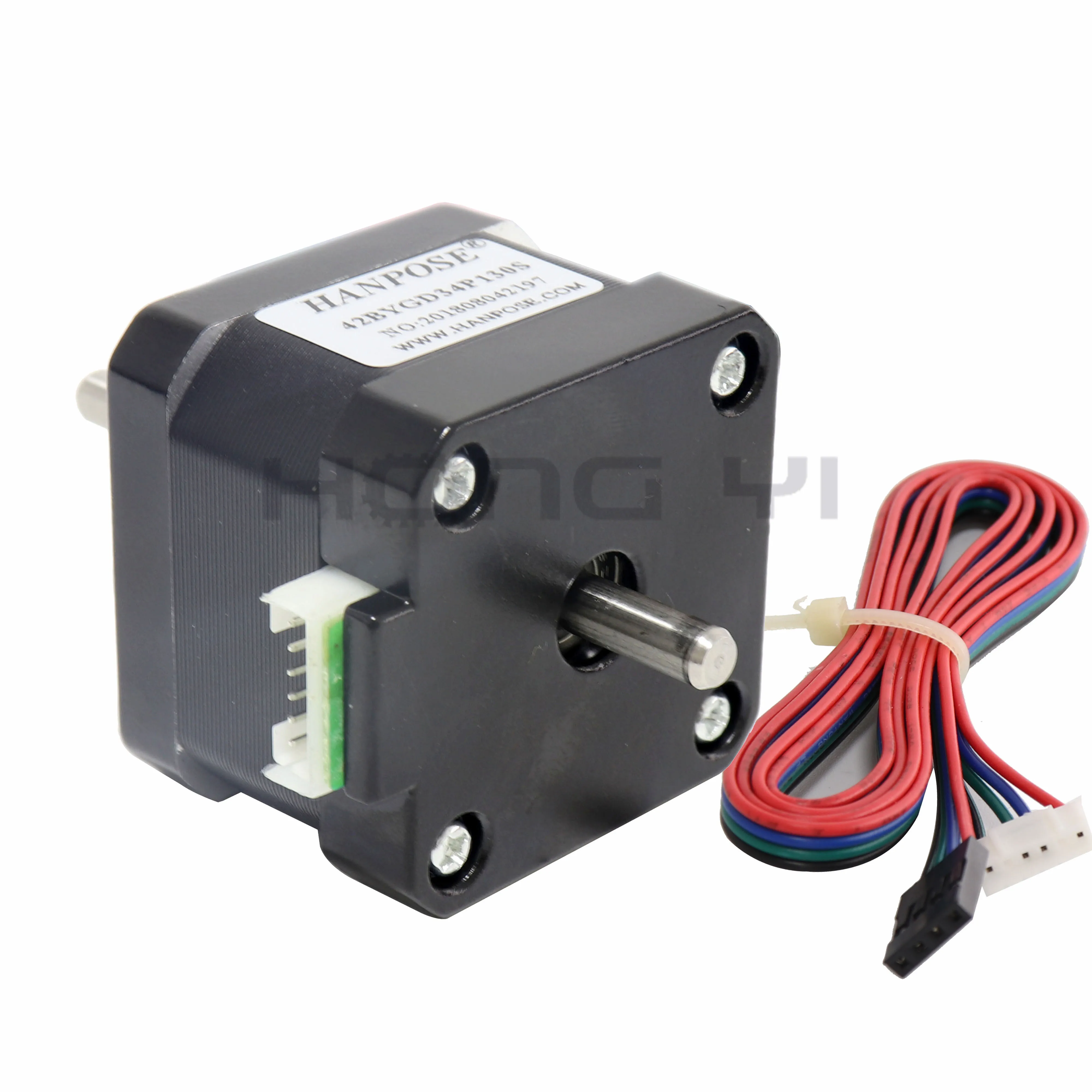 3pcs NEMA 17 Stepper motor double shaft 1.3A 28N.m dual shaft D=5mm 42x34mm Nema17 stepping motor For CNC machine 3D printer