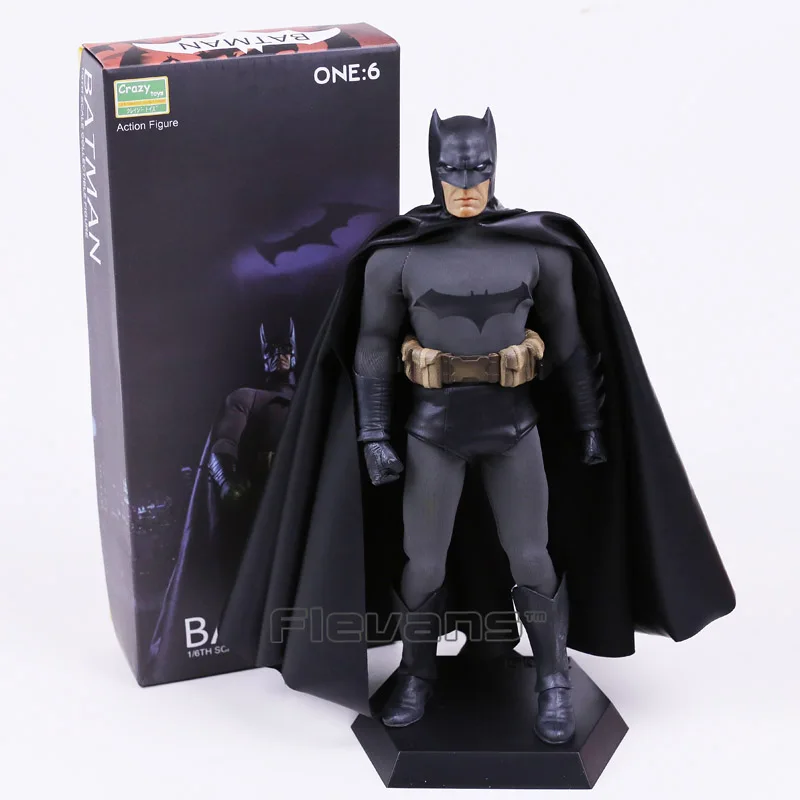 

Crazy Toys Batman 1/6 th Scale Collectible Action Figure Real Clothes 12" 30cm