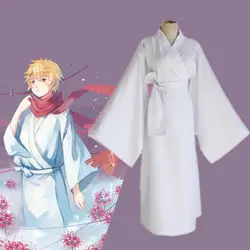 Норагами арагото косплэй костюм юкин белый кимоно форма наряд аниме костюмы для косплея Хэллоуин Карнавальная Вечерние
