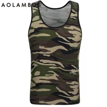 Мужская камуфляжная майка мужская облегающая Нижняя майка спортивная одежда фуфайка для бодибилдинга фитнес спортивный жилет рубашка без рукавов