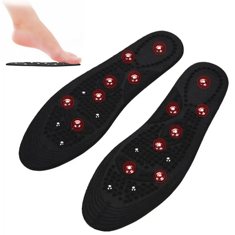 1 Pair Therapy Health Care Foot Massage Insoles Men