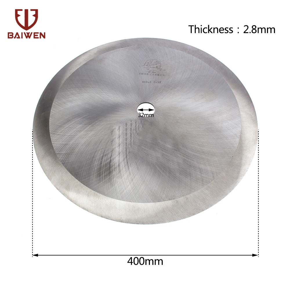 100mm-400mm diamond saw blade cutting stainless steel pipe bar HSS circular saw blade Co5% saw blade for cutting steel Metal