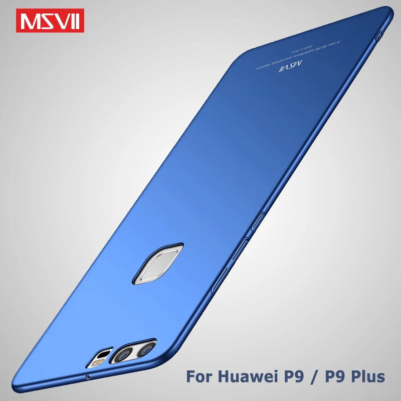 

Huawei P9 Case Cover Msvii Silm Scrub Coque For Huawei P9 Lite 2016 Case PC Cover P9 Plus P 9 Cases Huawei P9 Lite 2017 Cases