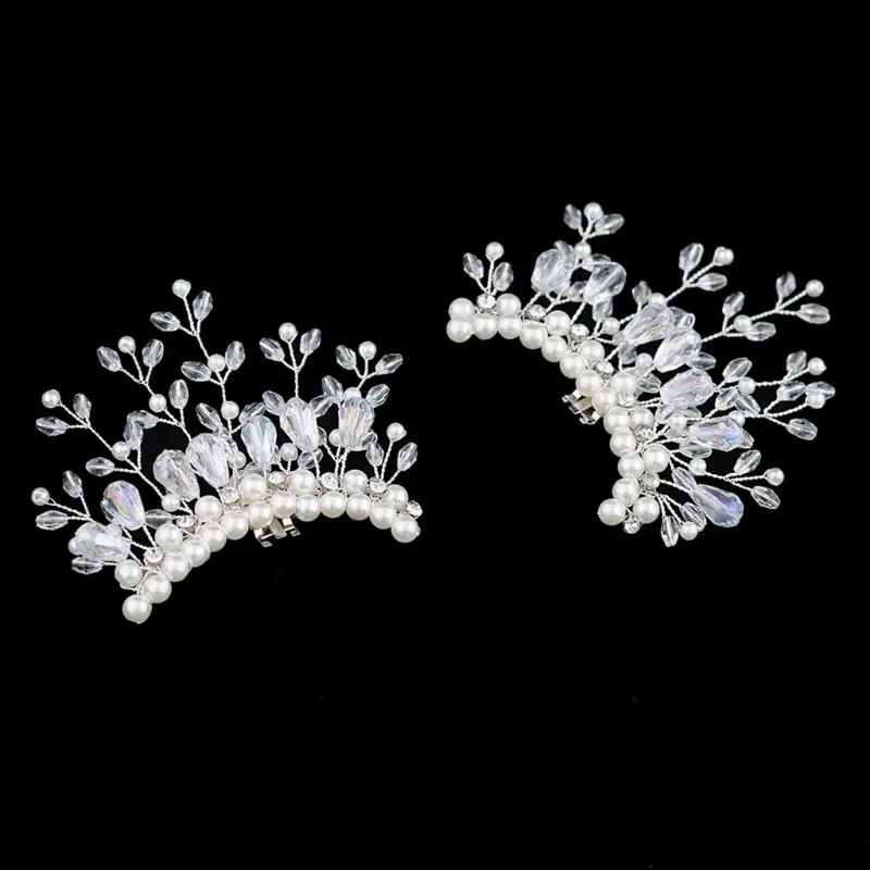 

2pcs Shoe Clip Luxury Fashion Wedding Bride High Heel Shoes Clips Decoration DIY Charms Women Buckle Lady Floral Ornaments