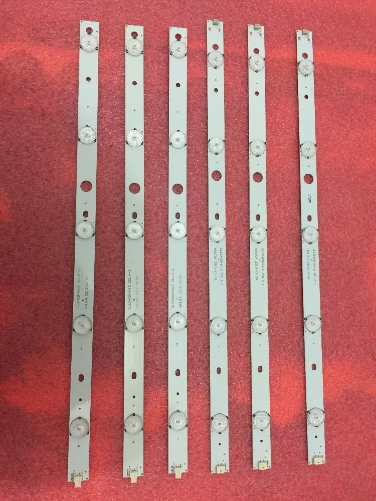 Комплект из 3 предметов: 40 ''775 мм * 17 мм 10 светодиодный s светодиодный Подсветка лампы светодиодный полоски w/оптические линзы Fliter для ТВ
