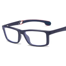 Новые спортивные мужские очки анти голубой свет Женская модная оправа для очков ультралегкие квадратные очки голубые легкие защитные очки