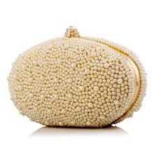 2016 frauen Gestickte Perlen Abendessen Purse Handgemachte Wulstige Clutch Abendtasche Perlen Schulter Bankett Mini Messenger Bags Li163