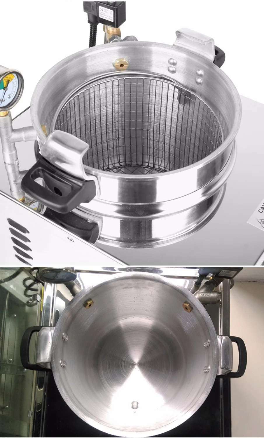 KA-MZ16 mini electric pressure fryer