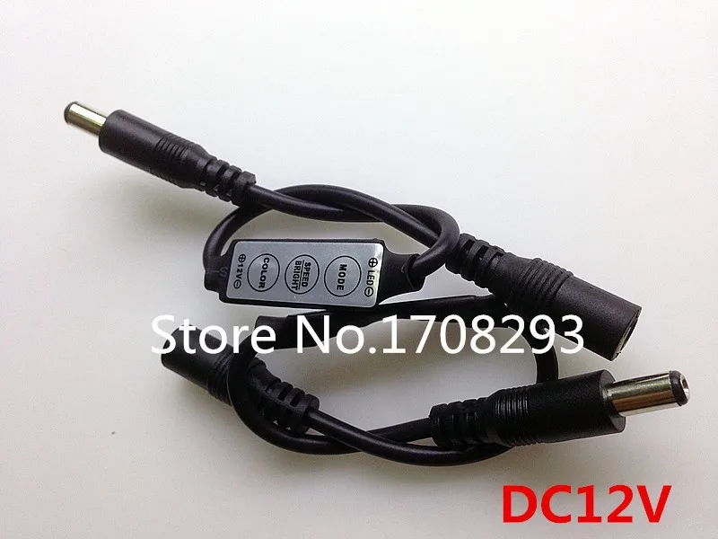 

DHL 200PCS Wholesale Black DC 12V 3*4A 12A Mini LED RGB 4pin Amplifier For Led Strip Light