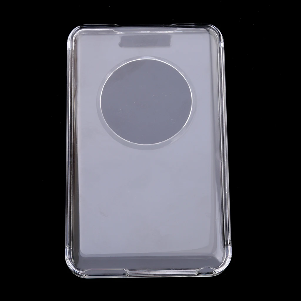 Portable High Quality PC Transparent Classic Hard Case for iPod Classic 80GB/120GB/New 160GB Plastic Screen Protectors