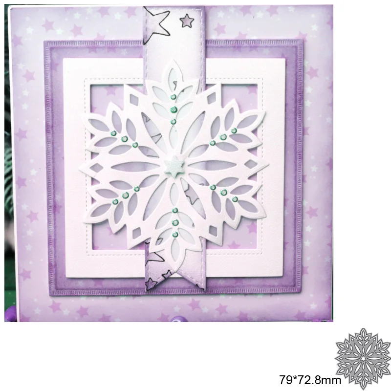 Hollow Snowflake Metal Dies