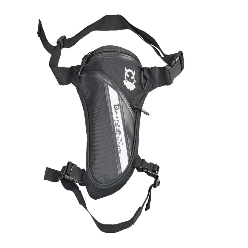 

GHOST RACING Motorcycle leg bag waist pack leg borsa gamba moto hip bag pocket racing bag multi-function sports outdoor bag