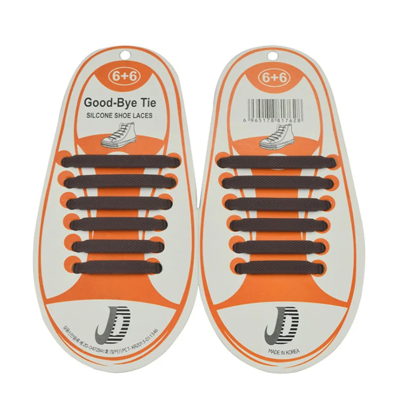 Children Shoelaces No Tie Shoelaces Shoes Laces Elastic Silicone Shoe Lace Sneakers Fit Strap 12 Colors Wholesale (5)